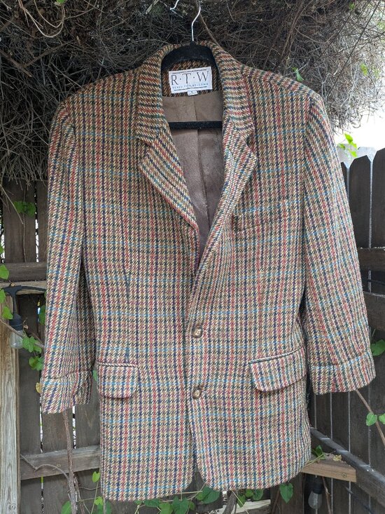 Vintage Jackets & Blazers - RTW Wool Blazer Sz 6